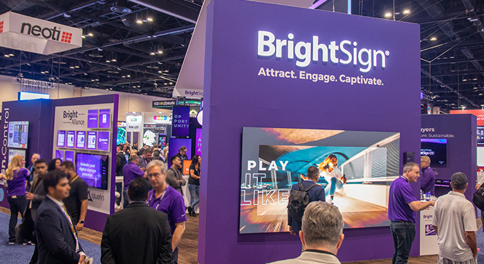 InfoComm 2025でのBrightSignブース